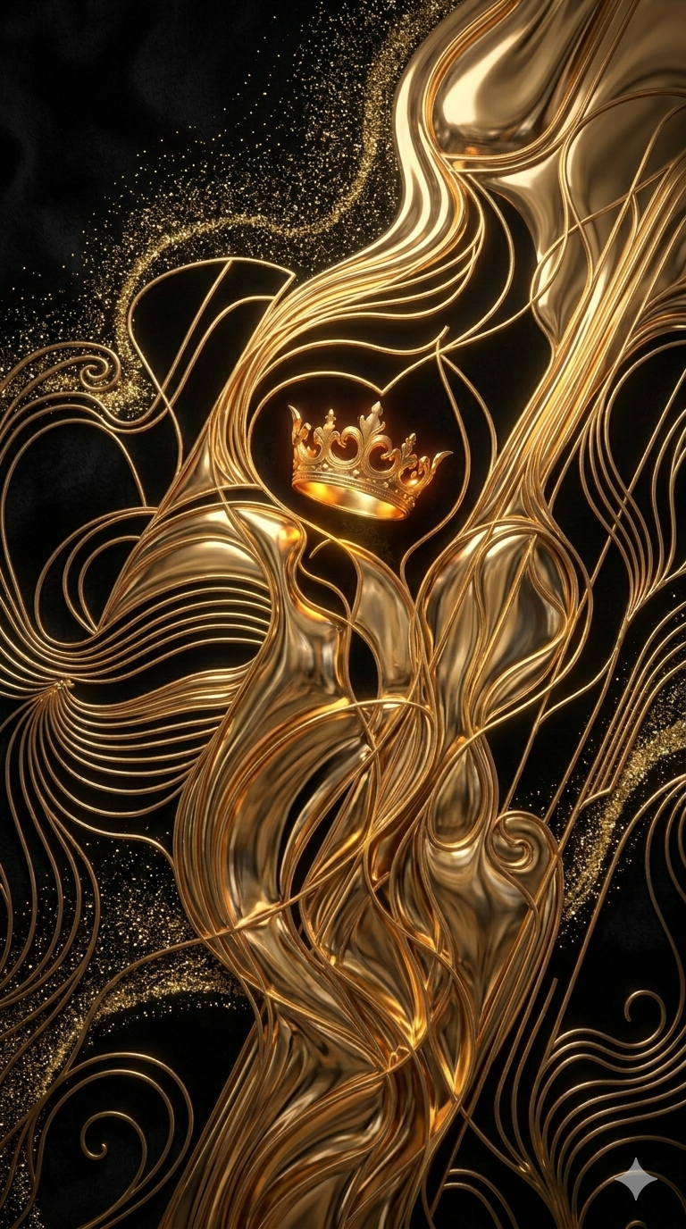 4K Black and Gold Wallpaper